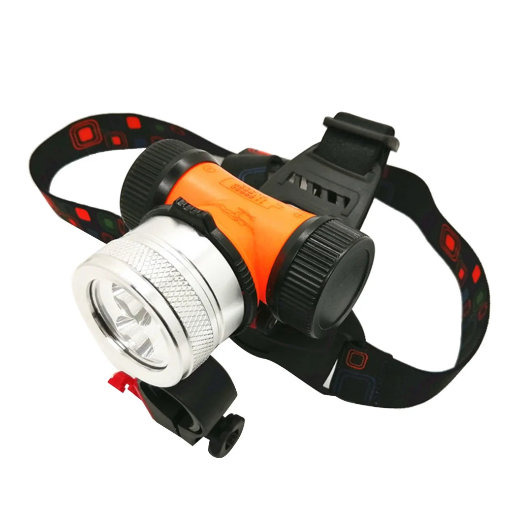 Diving Headlamp 2 Kinds Lights Rust Prevention Aluminum Alloy Removable Headband Underwater Head Lamp for Fishing