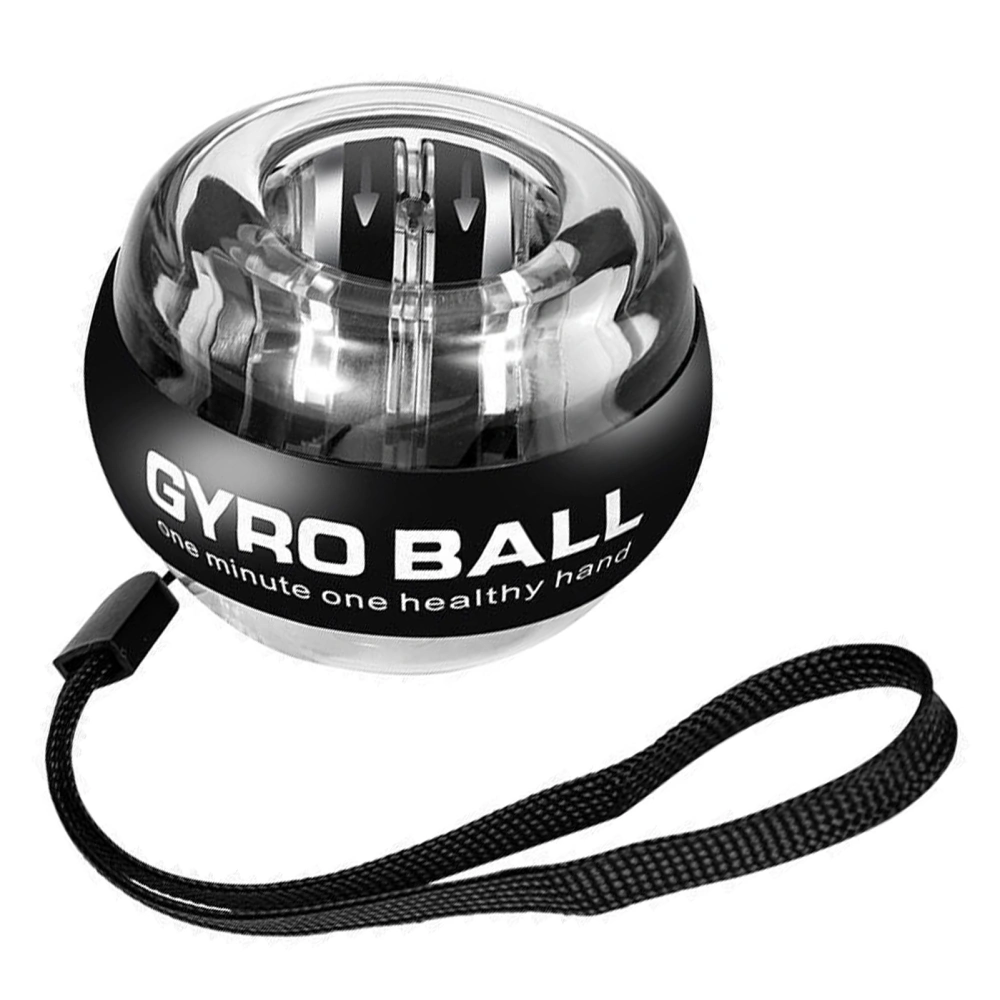 Wrist Trainer Ball Auto Start Relax Reduce Pressure Wrist Strengthener Exerciser Ball Platinum Black