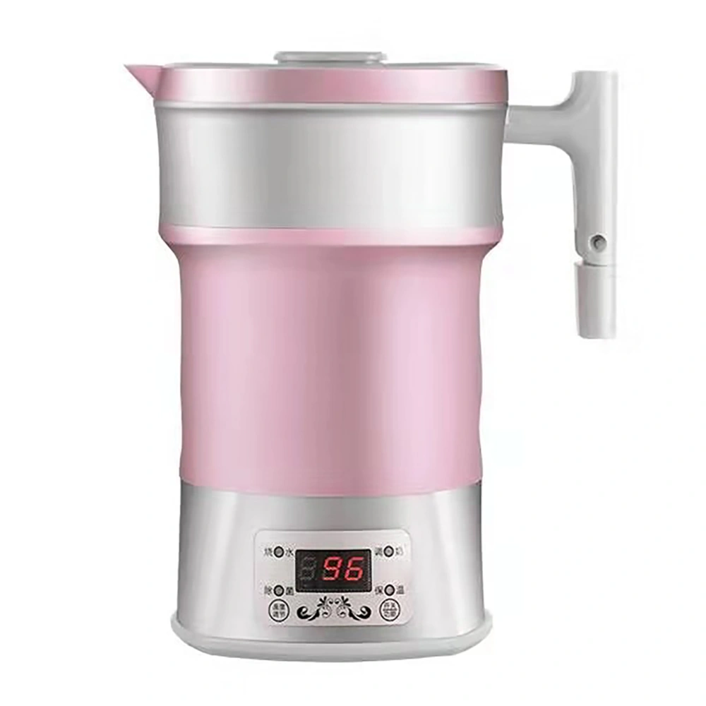 ‑ Foldable Electric Kettle 800W Silicone Portable Collapsible Thermostatic Control Hot Water Kettle