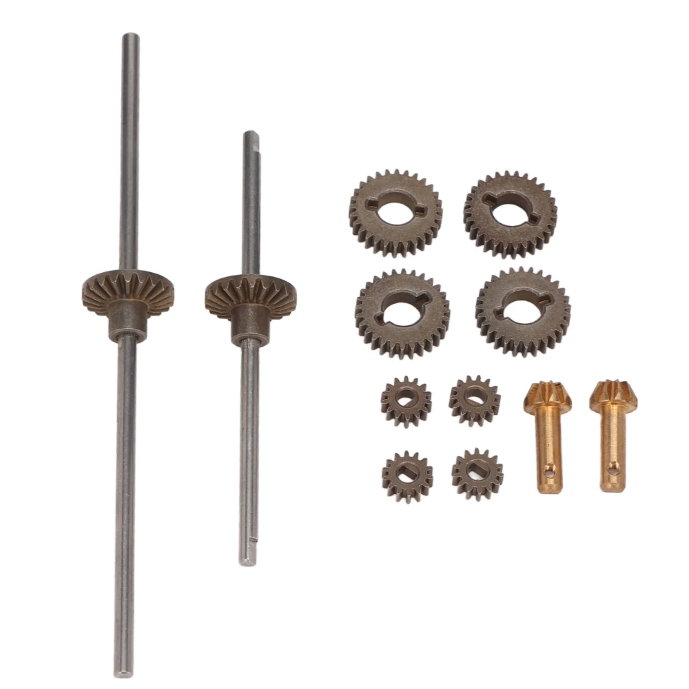 Straight Spur Gear Metal Spur Gear Motor Gear Pinion Gears Set For Unimog P06 Model RC Car