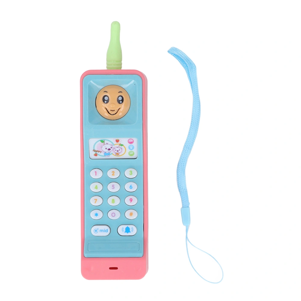 Baby Toy Phone Kids Simulated Phone Toy Educational Learning Music Phone Toy For Boys Girls