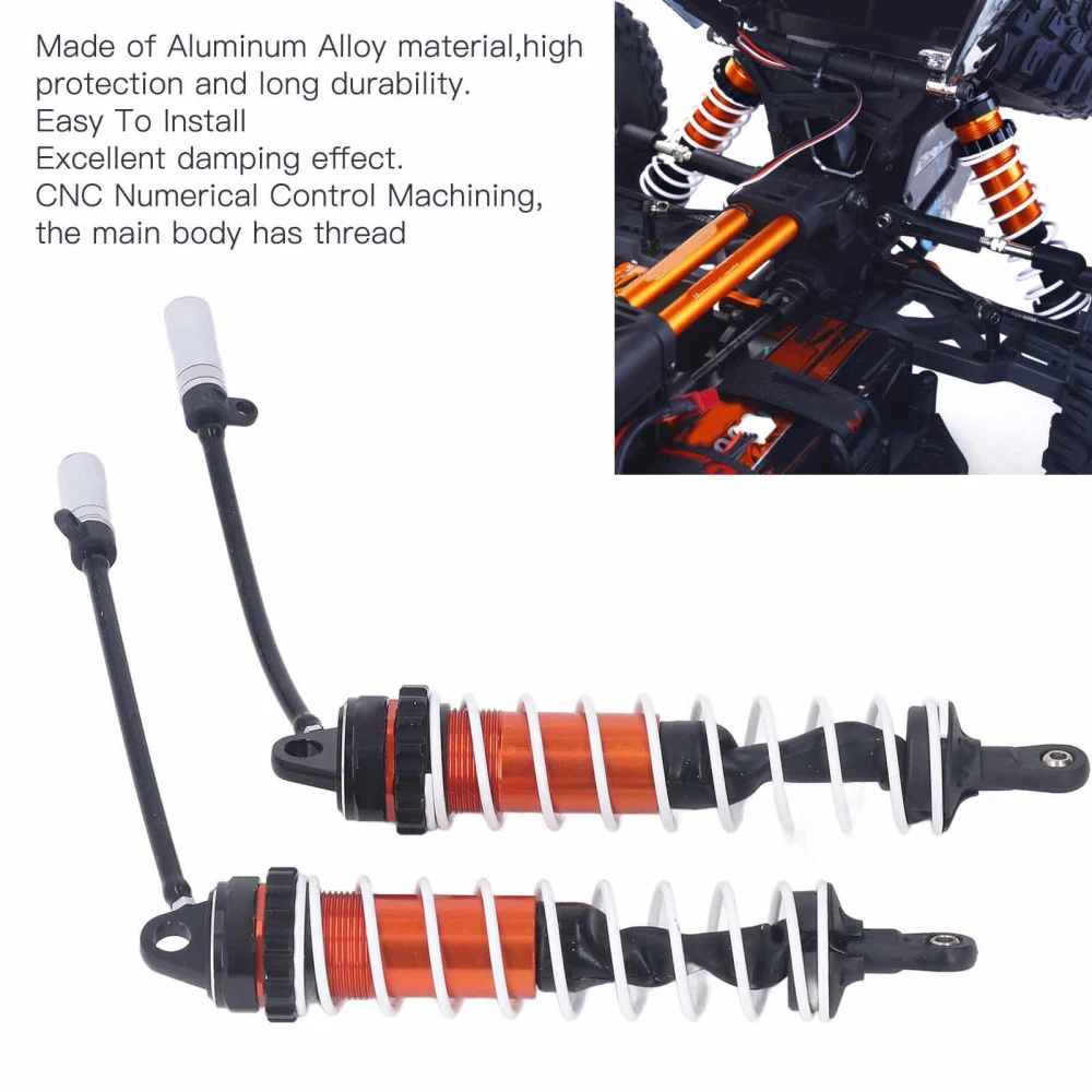 RC Rear Shock Absorber Aluminum Alloy Shock Absorber RC Damper For ZD Racing DBX07 1/7 RC Car