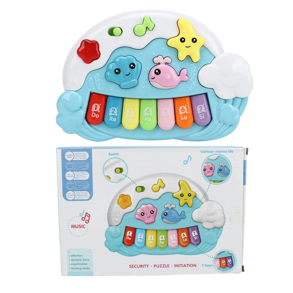 Baby Piano Toy Cute Animal Button Beautiful Sound Quality Standard Tone Electronic Piano Keyboard Educational Toy