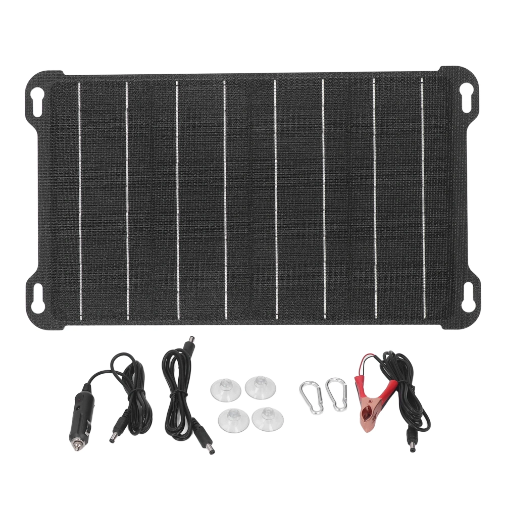 15W 5V 18V ETFE Solar Panel Charger Type C USB Portable Solar Panel Mobile Phone Battery Charger