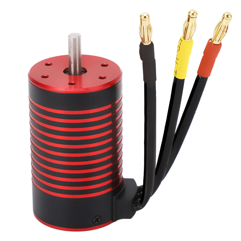 Aluminum Alloy 3660 Brushless Motor for 1/8 1/10 Remote Control Car Upgrade Parts 2600KV