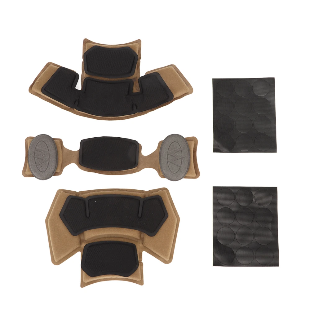 Combat Helmet Liner System Internal Memory Sponge Pad Protective Mat Helmet Pad Accessories Tan