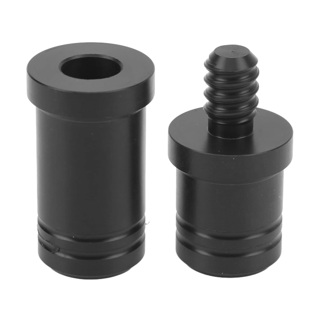 2PCS Billiard Cue Joint Protector Plastic Pool Cue Joint Stick Connector Guard End for MEZZ Black