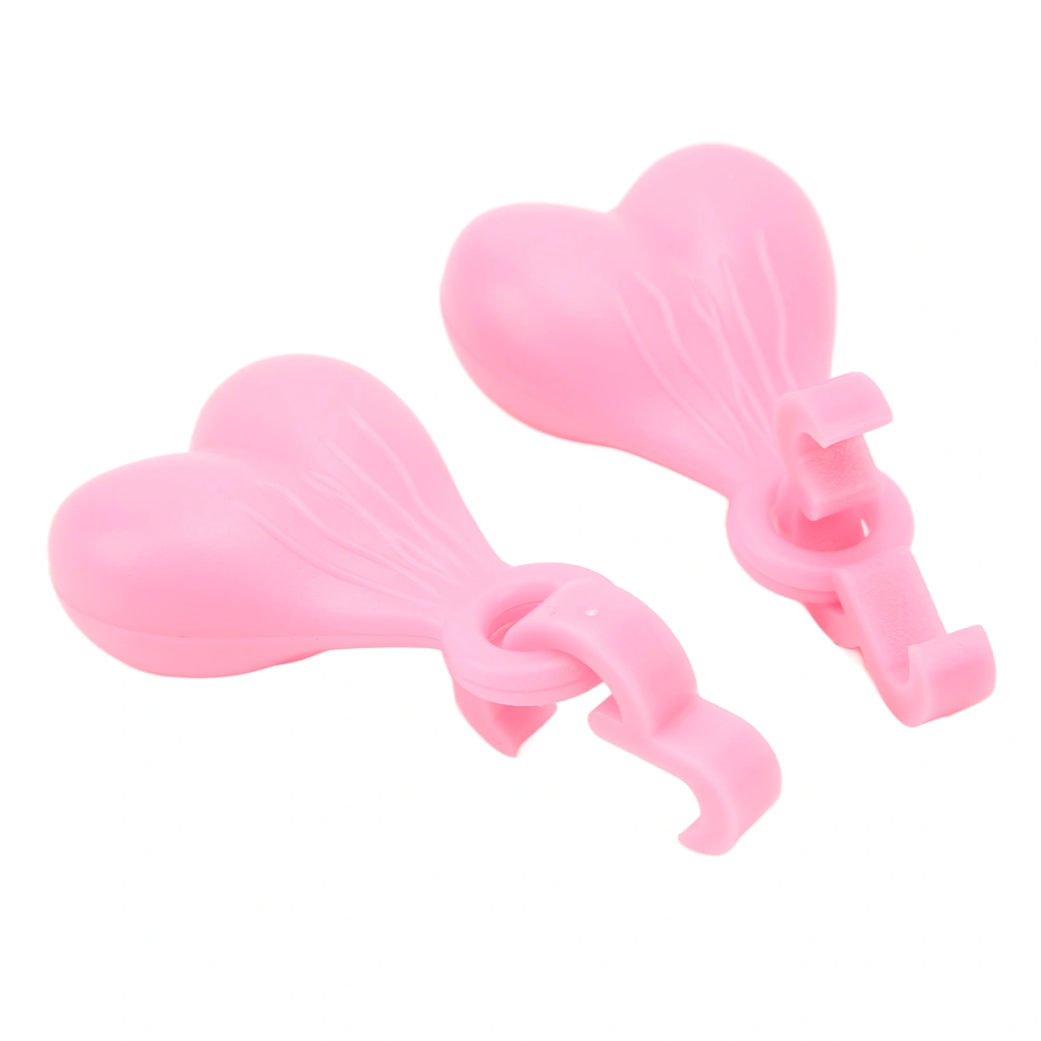 1Pair Decorative Shoe Clips Charm Glow in The Dark Shoe Charm for Boys Girls Women Men Birthday Gifts Luminous Pink