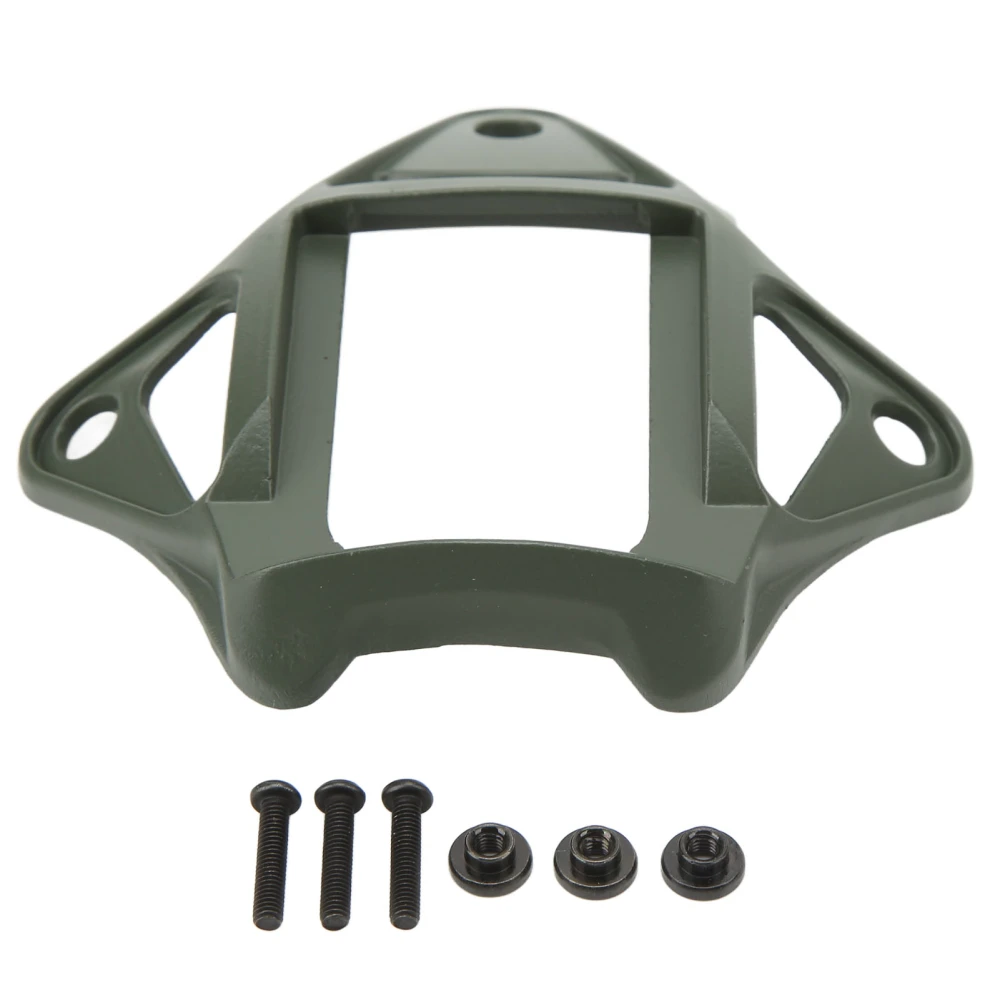 Helmet 3 Hole Shroud Aluminum Alloy Wear Resistant Good Load Bearing Capacity Mount Shroud for AF Green