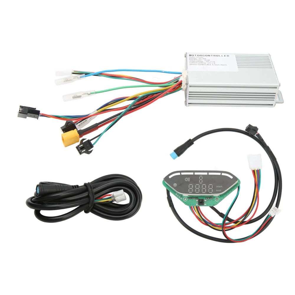 36V 350W Electric Motor Controller Kit Display Panel and Controller for E9T Electric Bike Scooter