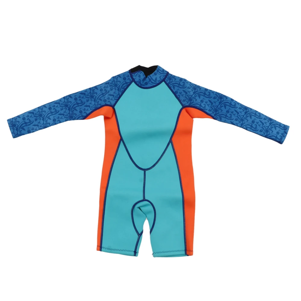 Children Diving Suit 2.5mm One Piece Swimsuit Kids Diving Dress for Surfing Snorkeling Kayaking Size 10