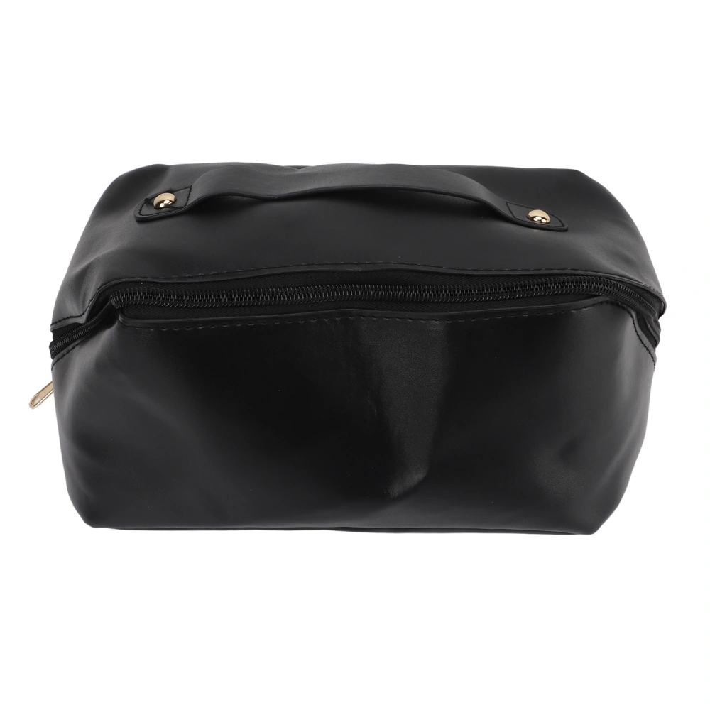 Outdoor Makeup Bag Large Capacity Cosmetics Storage Bag Organ Pillow Shape Travel Toiletry Bag Black