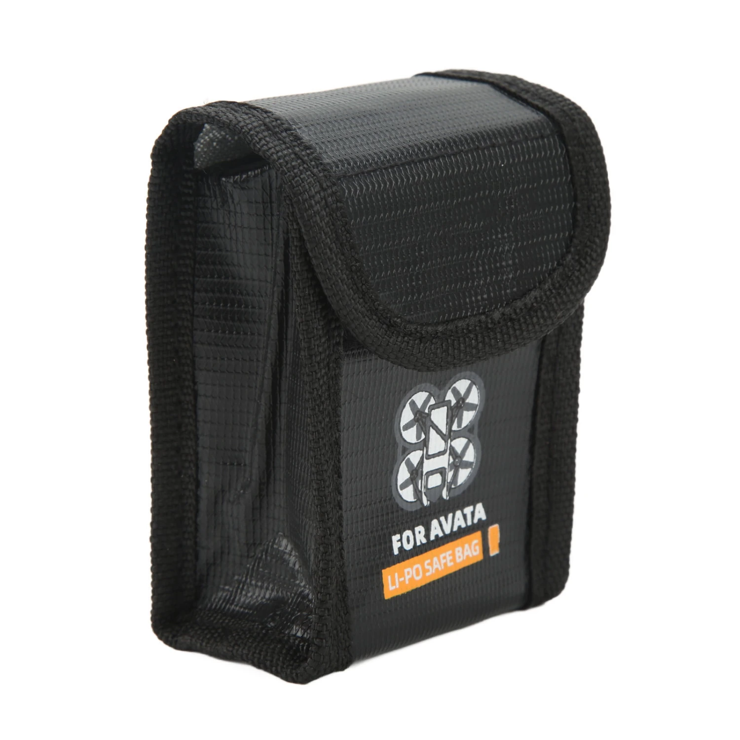 Battery Fireproof Explosion Proof Bag for DJI for Avata Drones Flame Retardant Fiber Heat Proof Safe Battery Safe Bag Black 1 Battery
