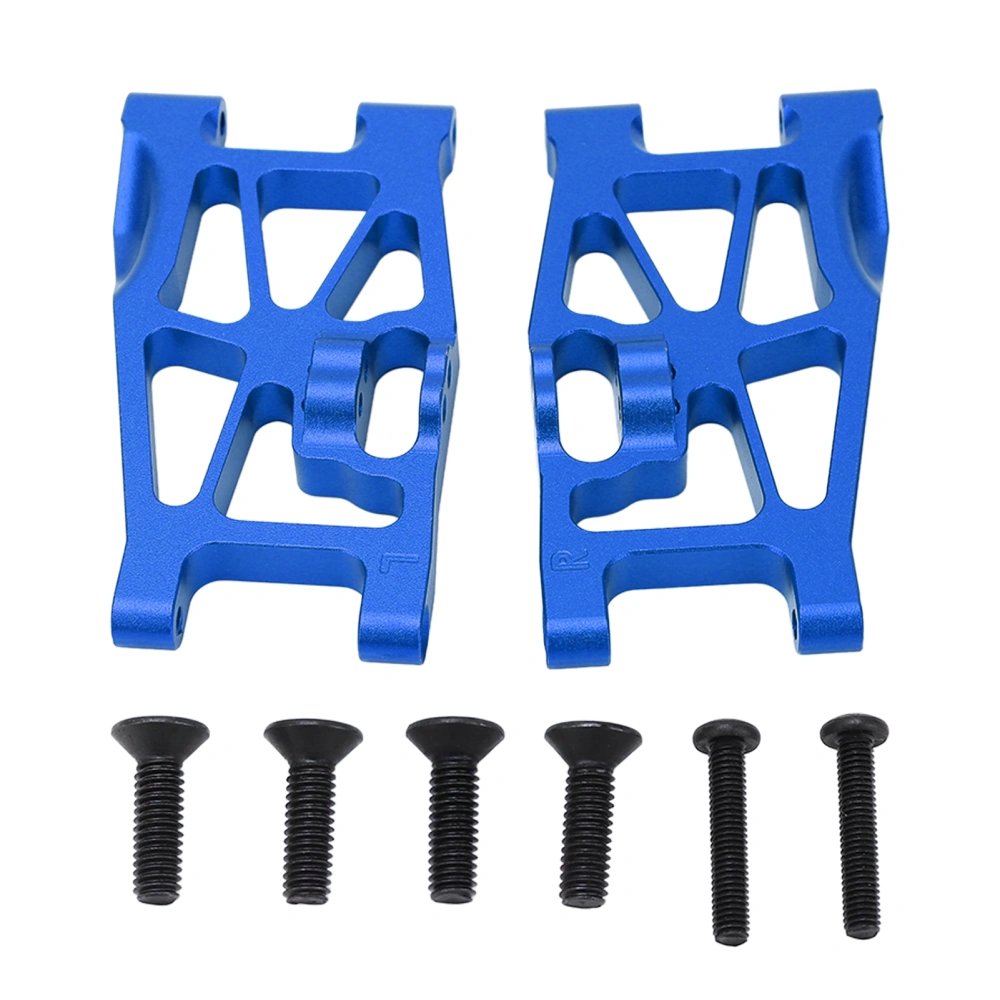 RC Front Rear Suspension Arm Set Aluminium Alloy Swing Hem Arm for Losi Hammer Rey 1/10 RC Cars Dark Blue