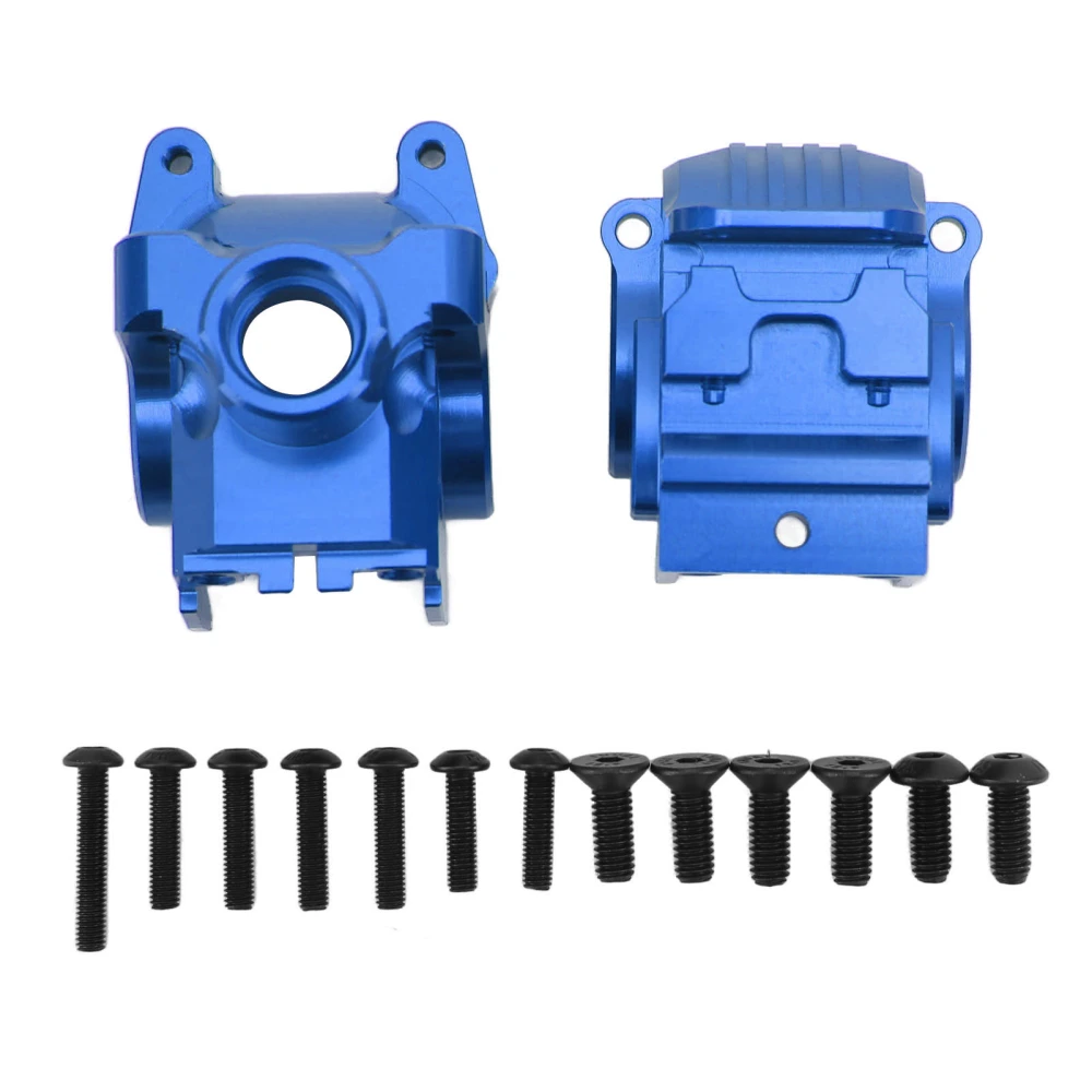 Front Gear Box Differential Housing 6881 Front Gear Box Shell for Traxxas Rustler 1/10 for Hoss for Slash for Stampede 4WD Dark Blue