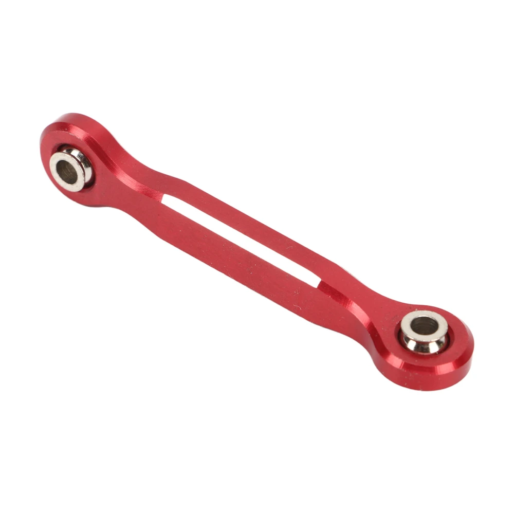 Steering Servo Linkage Tie Rod Aluminum Alloy RC Car Upgrade Parts for Traxxas 1/5 RC Cars Red