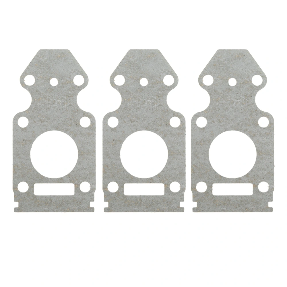 3 Pcs Outboard Water Pump Gasket Standard Plastic Boat Water Pump Base for 2 Stroke 9.9hp 15hp 15F T9.9 4 Stroke F15