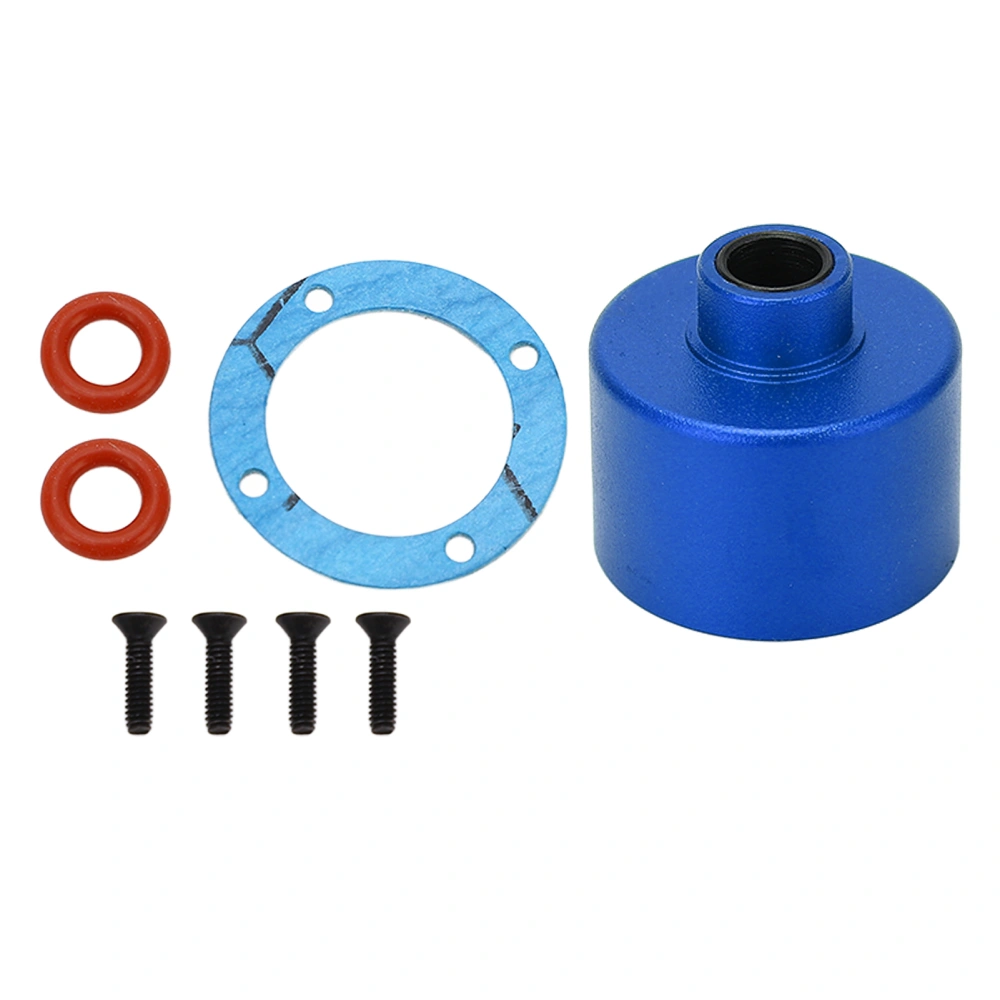 RC Differential Housing Aluminum Alloy Anodizing for Losi Baja Rey Lock Rey Hammer Rey 1/10 RC Car Dark Blue