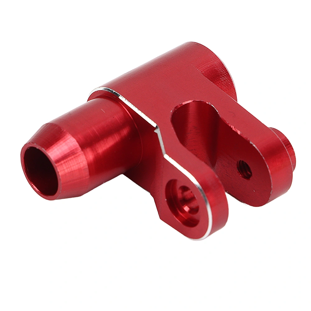 RC Steering Servo Horn Arm High Accuracy CNC Aluminum Alloy Servo Arm Replacement for TRAXXAS 1/5 RC Car Red