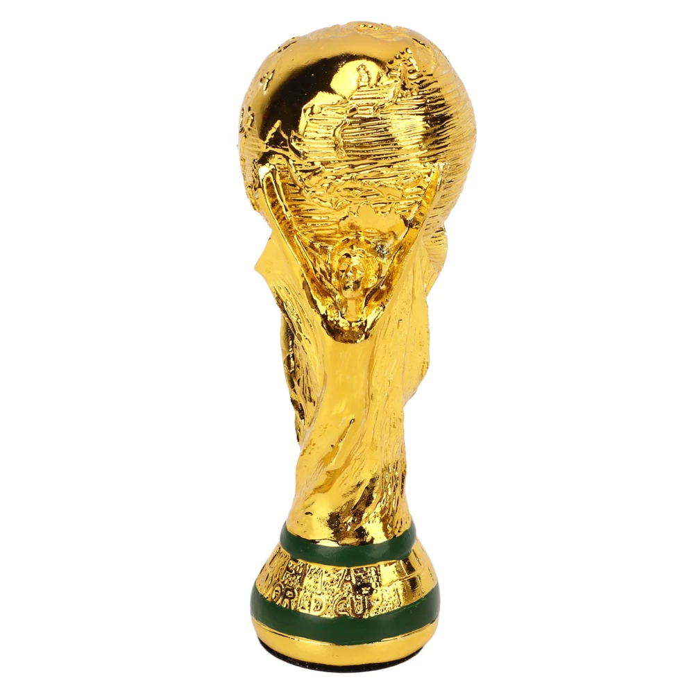 Gold Cup Replica Trophy 2022 World Soccer Award Trophy for Family Decoration Football Fan Gift 13cm Solid