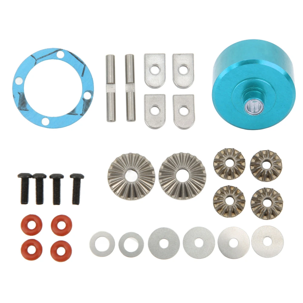 Diff Set Spiral Front Rear Replacement Aluminium Alloy for ARRMA 1/7 1/8 Series Remote Controll Vehicle Parts Blue