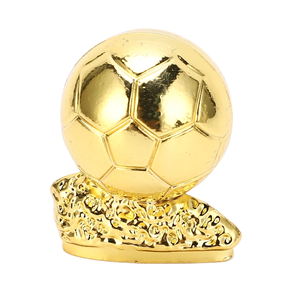 3cm Golden Globe Award Metal Football Match Commemorative Ornament for Fans Decoration