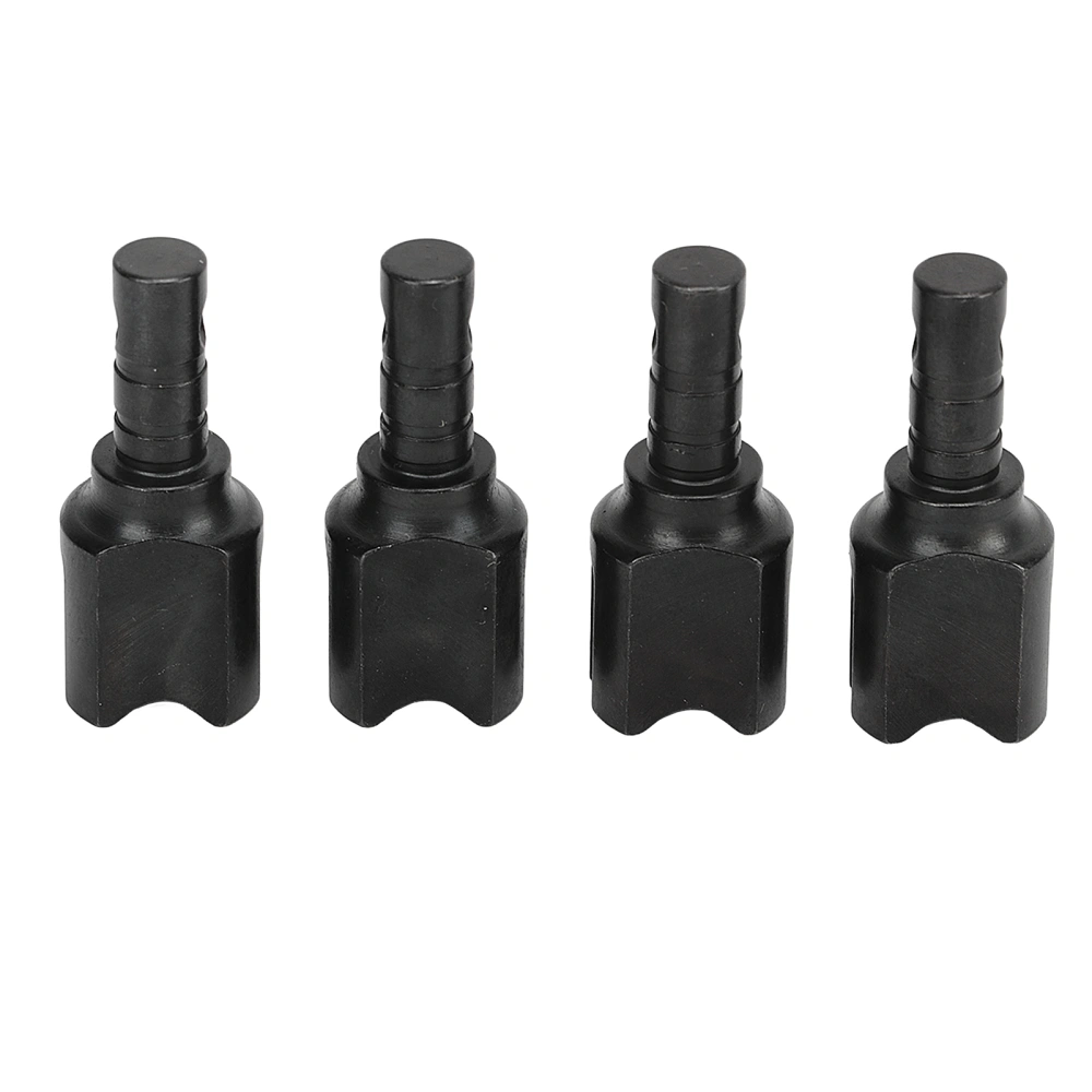 4 Pcs RC Differential Cup Steel High Strength Accurate Size RC Differential Connector Cup for ARRMA 1/7 1/8 Black