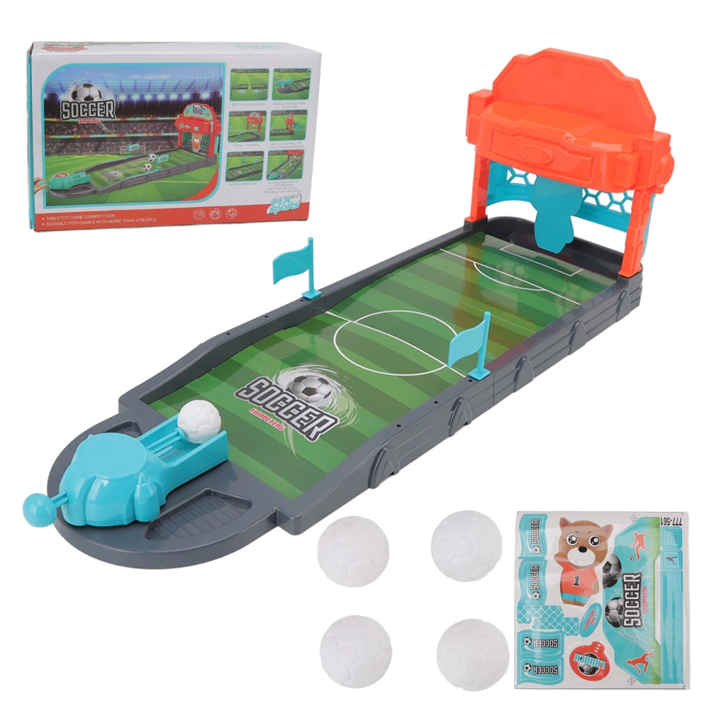 Tabletop Football Game 2 Player Smoothly Edges Educational Family Soccer Game Kids Gift