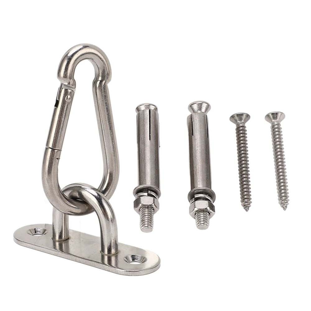 Ceiling Hooks Stainless Steel Swing Suspension Hooks Hardware Kit U Type Fixing Hooks for Yoga Hammock Chair Sandbag