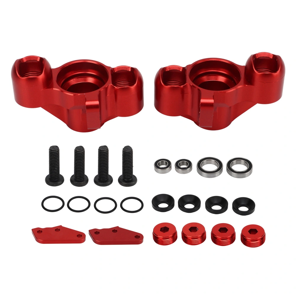 RC Steering Cup Enlarged Aluminum Alloy Replacement RC Bearing Steering Knuckle for ARRMA 1/7 1/8 Cars