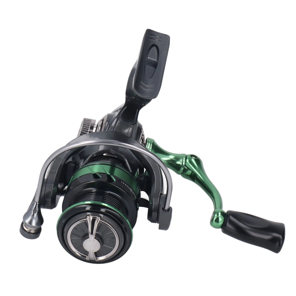 Saltwater Spinning Reel 13+1 Stainless Steel Bearing Waterproof Fishing Reel 5.2:1 Speed Ratio 1000S