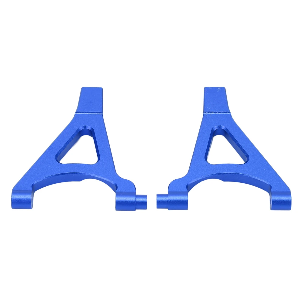 1 Pair Aluminum Alloy Front Upper Suspension Arm for Traxxas Slash4WD 1/16 RC Car Upgrade Parts Bleu