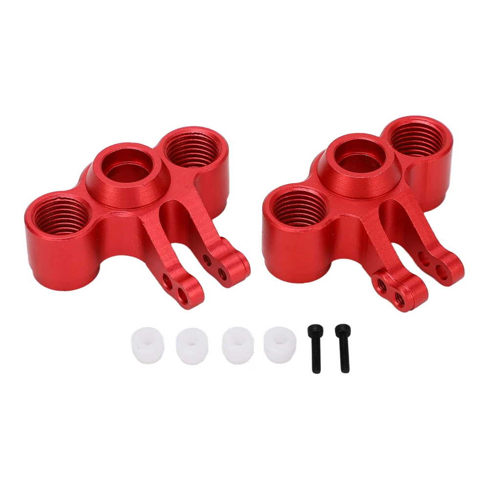 1 Pair RC Front Rear Axle Carriers Aluminum Alloy Universal Axle Carriers for Traxxas E Revo VXL RC Car Parts 1/16 Red