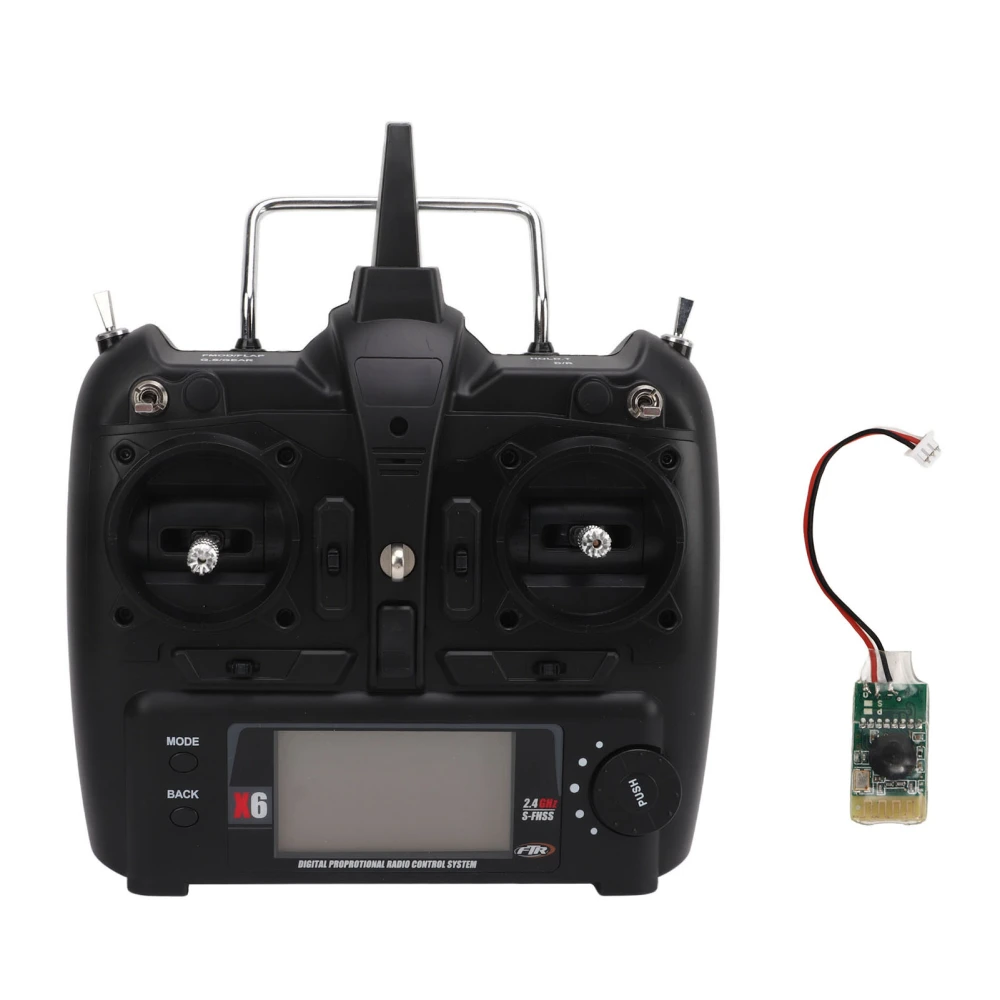 X6 Transmitter Remote Controller and S FHSS Receiver for Wltoys XK A500 A220 A250 A210 A160 RC Airplane Accessories