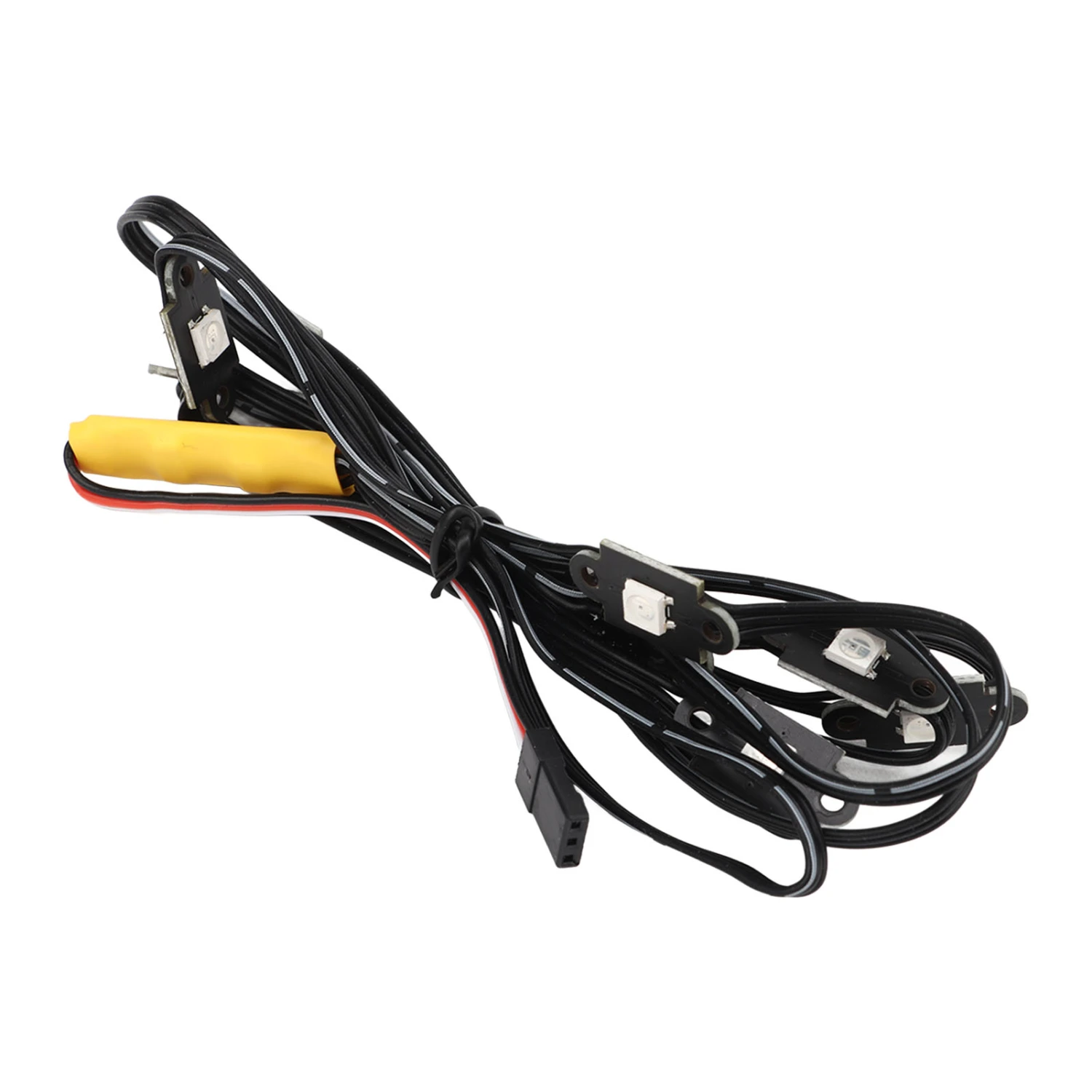 RC Car Chassis LED Light Colorful Chassis Underbody LED Lamp for 1/10 RC Crawler Cars 6‑10V