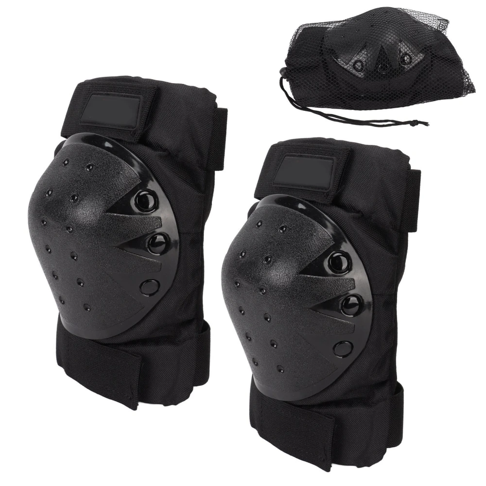 Knee Pads Fall Protection EVA Breathable Adjustable Comfortable Knee Protection for Motorcycle Riding