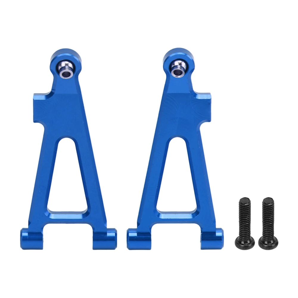 2Pcs Front Lower Swing Arm Aluminum Alloy Accessory for MJX 1/16 16208 16207 16210 Blue