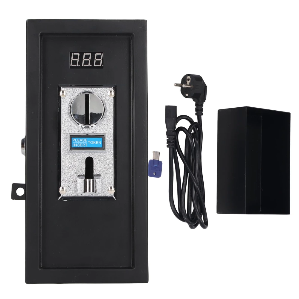 Coin Timer Box Coin Operated Control Timer Box for Dryer Washing Machine Massage Chair EU Plug 110‑220V