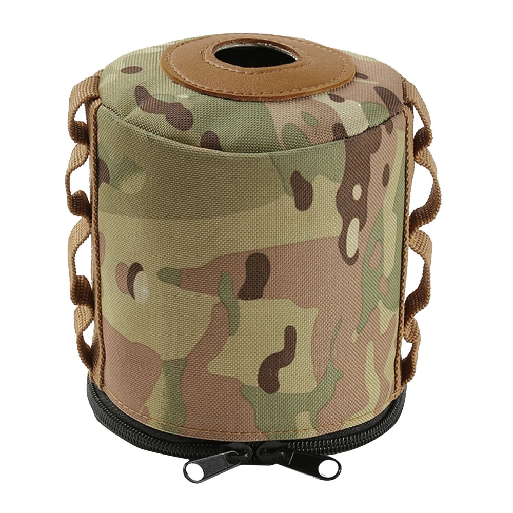 Mini Gas Tank Protective Case Thermal Insulation Fuel Cylinder Storage Bag for Outdoor Camping Large Flat Can