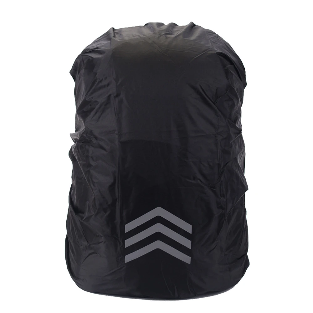 Backpack Rain Cover Waterproof Lightweight Reflective Oxford Cloth Backpack Cover Black Arrow XL 60 to 70 Liters