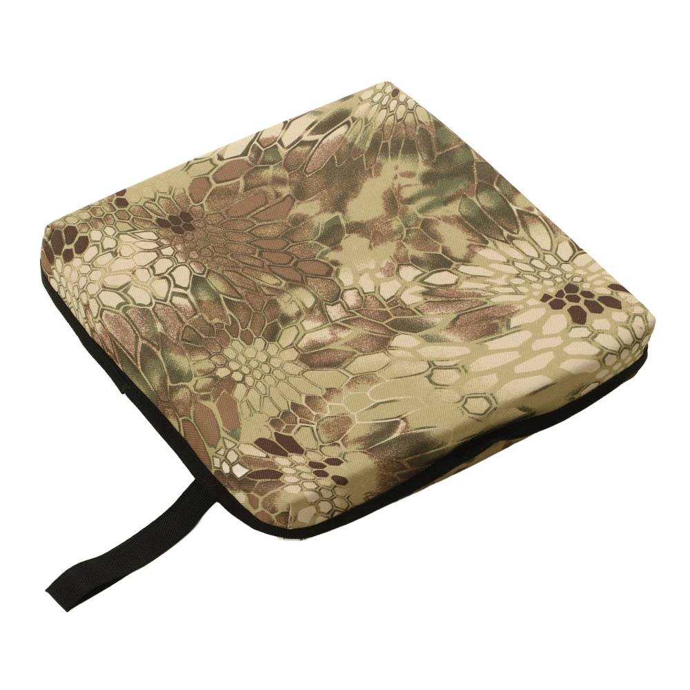 Outdoor Stadium Seat Cushion Portable Single Layer Seat Cushion for Lawn Football Field Basketball Court Terrace Park Beach Snakeskin Pattern