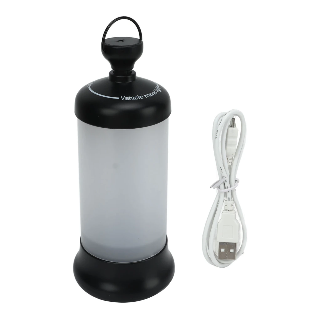 Tent Hanging Lights Regulable Brightness 1200MAH Battery USB Port Rechargeable 16 LED Beads Camping Lamp Black