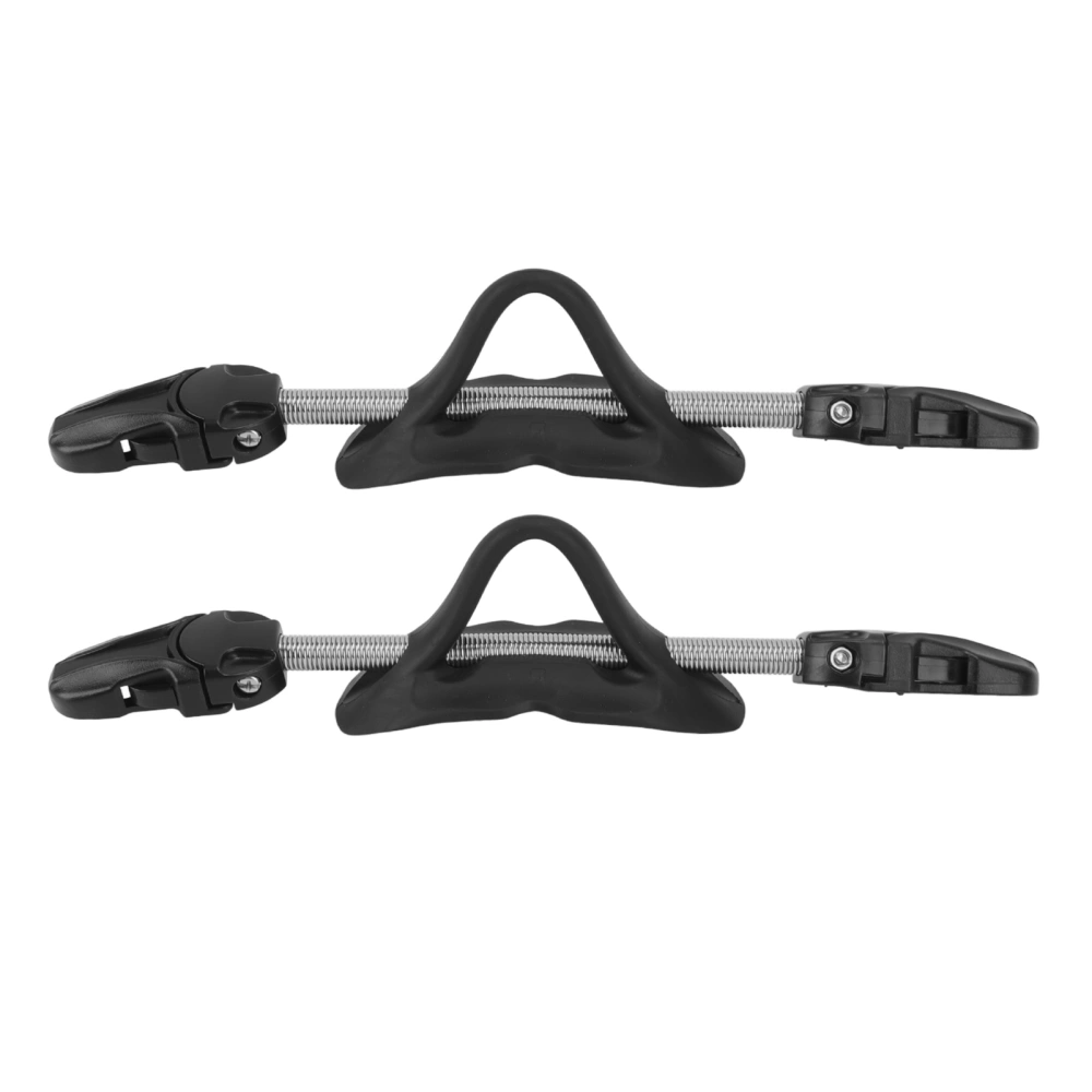 2pcs Diving Fin Strap Adjustable Quick Release Buckle Universal Scuba Diving Fin Spring Heel Strap Replacement B Buckle