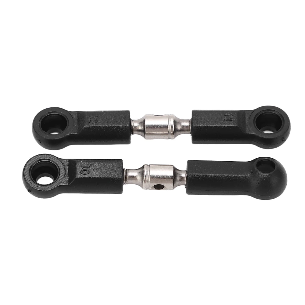 2PCS Steering Tie Rod Links Replacement 104072‑2096 RC Vehicle Turnbuckle Linkage Rod Ends