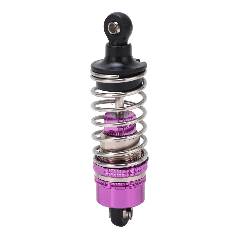 RC Car Shock Absorber 104072‑2105 Purple Wear Resistant Aluminum Alloy Rear Shock Absorber Replacement for Wltoys