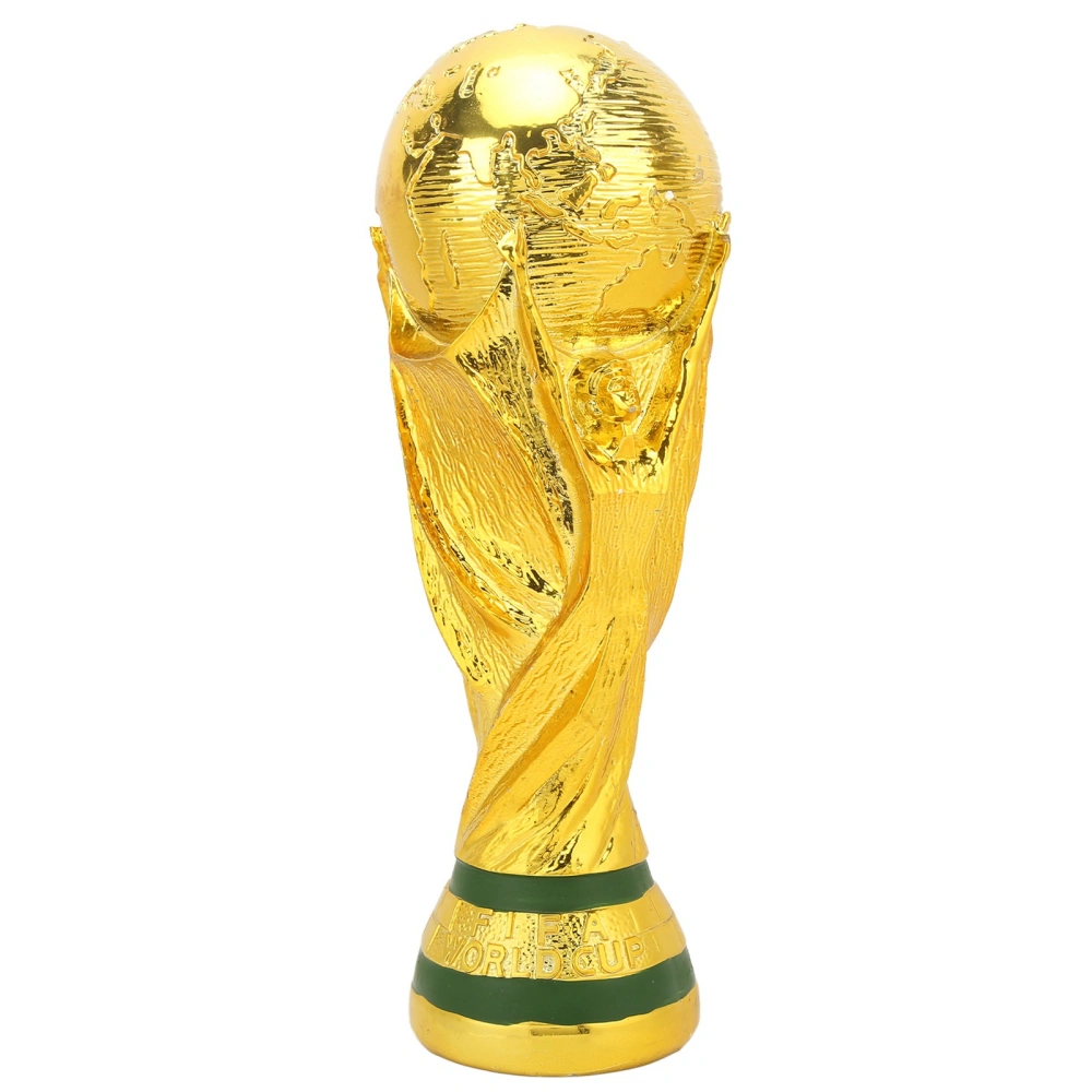 2022 World Soccer Trophy Replica Solidly Resin Football Award Cup Model Soccer Fans Souvenirs