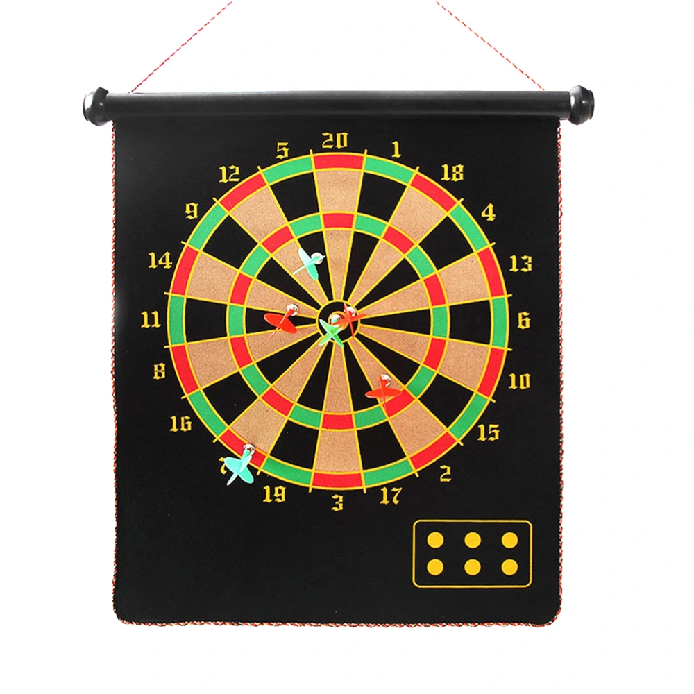 Double Sided Magnetic Dart Board Game Indoor Outdoor Dart Game Toy for Game Room Party Room