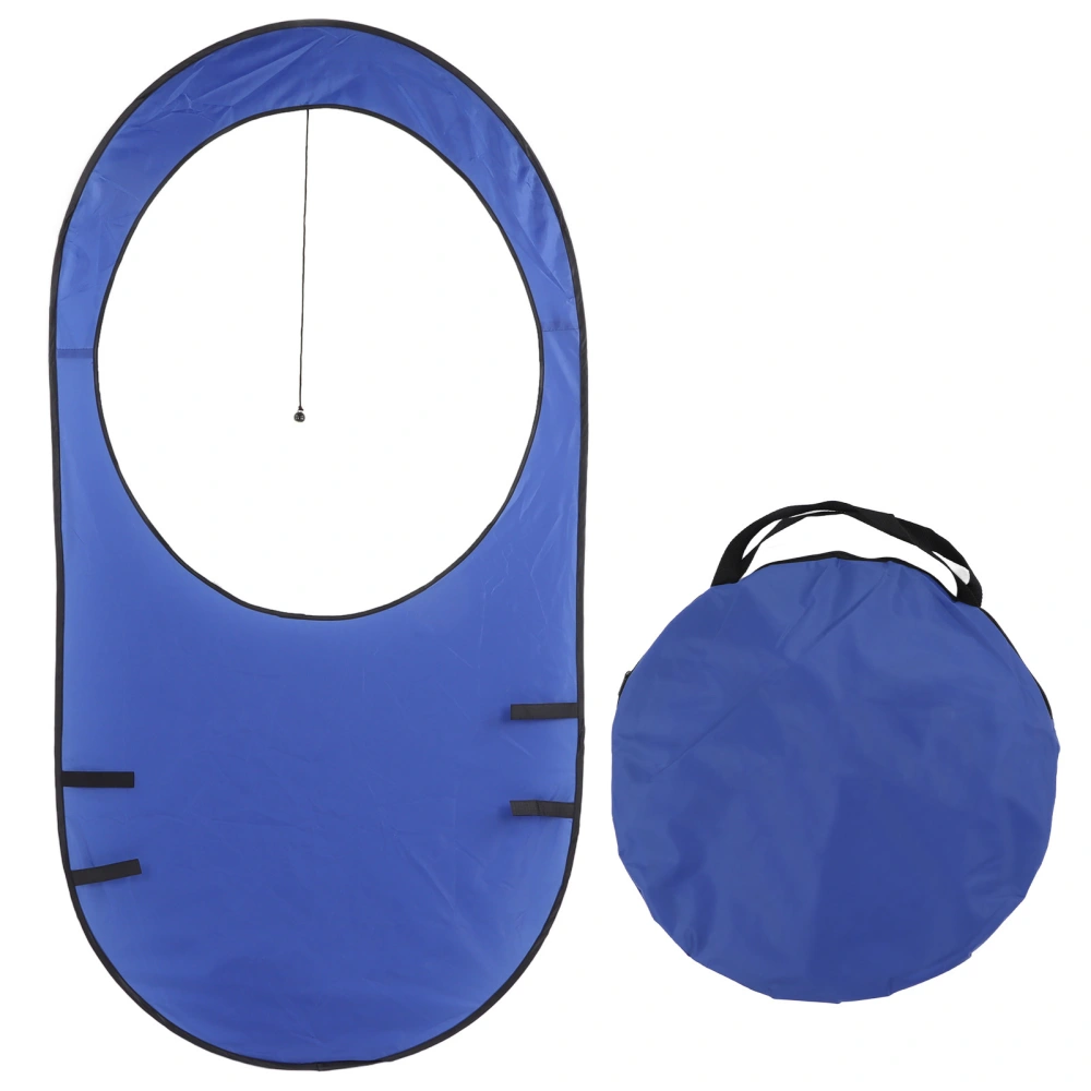 POWERTI Tennis Window Target Blue Portable Nylon Tennis Training Equipment for Outdoor