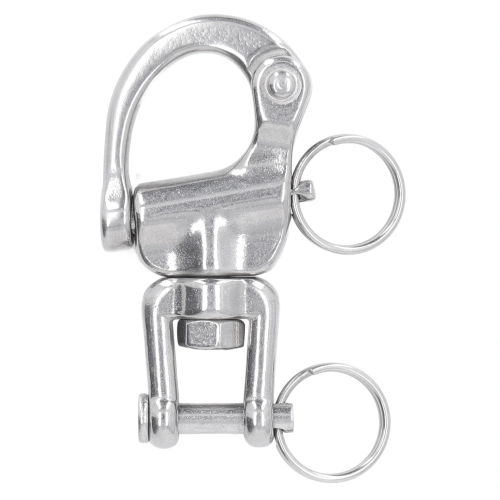 Marine Swiveling Snap Hook Shackle Rapid Release 316 Stainless Steel Sailing Boat Snap Shackle