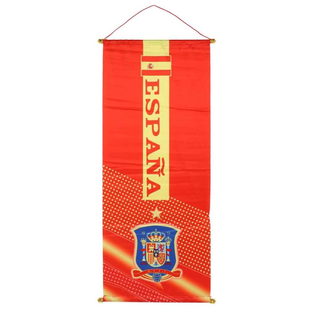 2022 Soccer Flag Soccer Fans Hanging Flags for Bar School Sports Club Garden Lobby Decoration